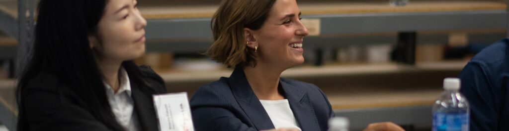 Protection hero - women smiling in a meeting